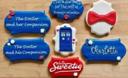 Dr. Who Inspired Cookies