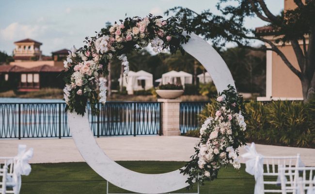 Circular Wedding Arch